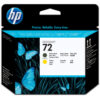 HP 72 MATTE BLACK AND YELLOW PRINTHE