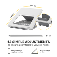 BREYTA LAPTOP STAND - WHITE