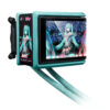 03b2b76314802400652380dd44d62da18cca806a.jpg ASUS ROG RYUO IV 360 ARGB Hatsune Miku Edition Processor All-in-one liquid cooler 12 cm Black, Turquoise