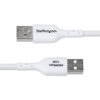 StarTech.com 3m (9.8ft) USB-A to USB-C Charging Cable, Charge & Sync, 3A, USB 2.0, TPE Jacket - White USB Charging Cord