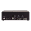 StarTech.com Secure 2-Port KVM Switch, DisplayPort, 4K 30Hz, NIAP 4.0 Desktop KVM, Metal Housing, CAC Port, Made in the USA