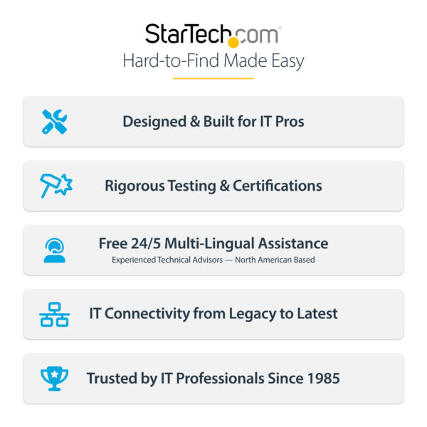 StarTech.com 3m White CAT8 Ethernet Cable, Snagless RJ45, 25G/40G, 2000MHz, 100W PoE++, S/FTP, 26AWG Pure Bare Copper Wire, LSZH, Shielded Network Patch Cord w/Strain Reliefs, Individually Tested