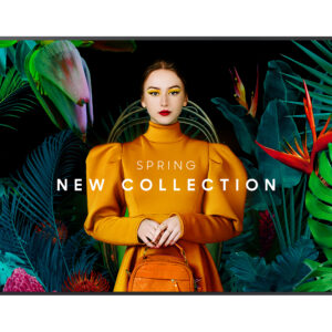 Samsung QH75C Digital signage flat panel 190.5 cm (75") LCD Wi-Fi 700 cd/m² 4K Ultra HD Black Tizen 24/7