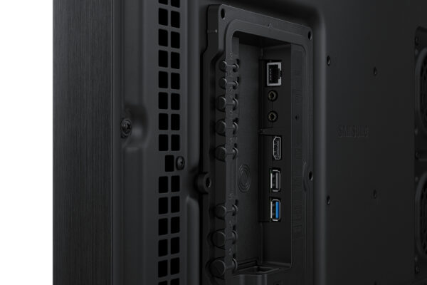 Samsung OH24B Digital signage flat panel 61 cm (24") LCD Wi-Fi 1500 cd/m² Full HD Black Built-in processor Tizen 6.5 24/7