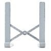 StarTech.com Foldable Laptop Riser Stand, Portable Height Adjustable Ergonomic Laptop Stand, Ventilated Aluminum Frame Supports 22lb (10Kg), Tilt/Raised/Angled Laptop/Tablet Stand, Collapsible Design