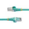 101932760_4904578408.jpg StarTech.com 5m CAT6a Ethernet Cable - Aqua - Low Smoke Zero Halogen (LSZH) - 10GbE 500MHz 100W PoE++ Snagless RJ-45 w/Strain Reliefs S/FTP Network Patch Cord