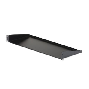 StarTech.com 1U Server Rack Shelf, Universal Rack Mount Cantilever Tray for 19" Network Equipment Rack/Cabinet, Heavy Duty Steel, Weight Capacity 33lb/15kg, 7in (18cm) Deep