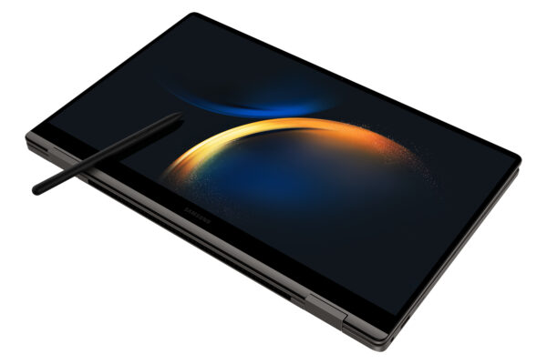 Samsung Galaxy Book3 360 Enterprise Edition Intel® Core™ i5 i5-1340P Hybrid (2-in-1) 39.6 cm (15.6") Touchscreen Full HD 8 GB LPDDR4x-SDRAM 256 GB SSD Wi-Fi 6E (802.11ax) Windows 11 Pro Graphite