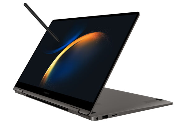 Samsung Galaxy Book3 360 Enterprise Edition Intel® Core™ i5 i5-1340P Hybrid (2-in-1) 39.6 cm (15.6") Touchscreen Full HD 8 GB LPDDR4x-SDRAM 256 GB SSD Wi-Fi 6E (802.11ax) Windows 11 Pro Graphite