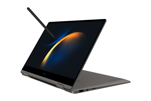 Samsung Galaxy Book3 360 NP730QFG-KA1UK laptop Intel® Core™ i5 i5-1340P Hybrid (2-in-1) 33.8 cm (13.3") Touchscreen Full HD 8 GB LPDDR4x-SDRAM 256 GB SSD Wi-Fi 6E (802.11ax) Windows 11 Home Graphite