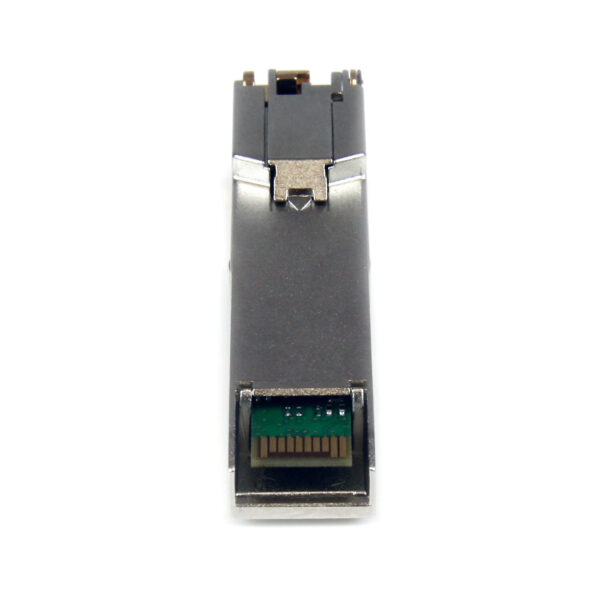 StarTech.com Cisco SFP-GE-T Compatible SFP Transceiver Module - 10/100/1000BASE-TX~Cisco SFP-GE-T Compatible SFP Module - 1000BASE-T - SFP to RJ45 Cat6/Cat5e - 10/100/1000 Mbps - RJ-45 100m - Cisco IE3400, IE3300, IE3200