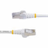 StarTech.com 3m White CAT8 Ethernet Cable, Snagless RJ45, 25G/40G, 2000MHz, 100W PoE++, S/FTP, 26AWG Pure Bare Copper Wire, LSZH, Shielded Network Patch Cord w/Strain Reliefs, Individually Tested