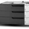 HP LaserJet 3x500-sheet Feeder and Stand