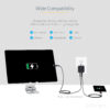 StarTech.com Dual-port USB wall charger - international travel - 17W/3.4A - black