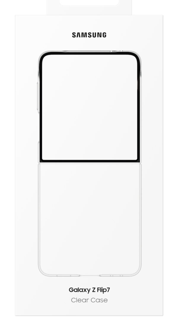 Samsung Clear Case for Galaxy Z Flip7