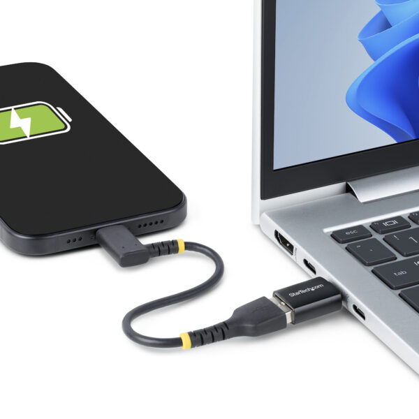 StarTech.com USB-C to USB-A Adapter, USB 5Gbps, Compact USB-C Male to USB-A Female Adapter, Durable Metal Housing, M/F