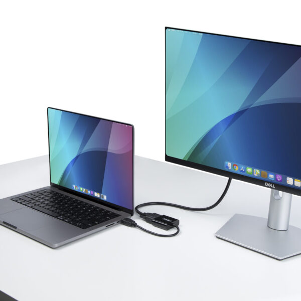 StarTech.com HDMI to VGA Adapter, Active Video Converter For Laptop/Desktop, 1920x1080 (1080p), HDMI Source to VGA Monitor/Display/Projector