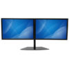 StarTech.com Dual-Monitor Stand - Horizontal - Black
