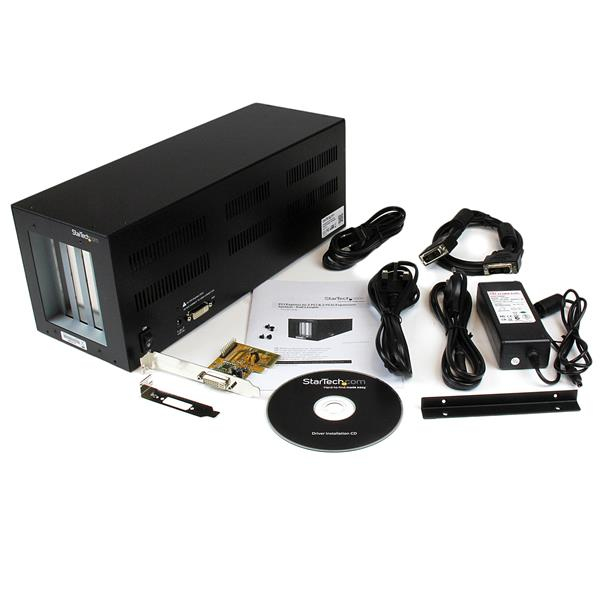 StarTech.com PCI Express to 2 PCI & 2 PCIe Expansion Enclosure System - Full Length