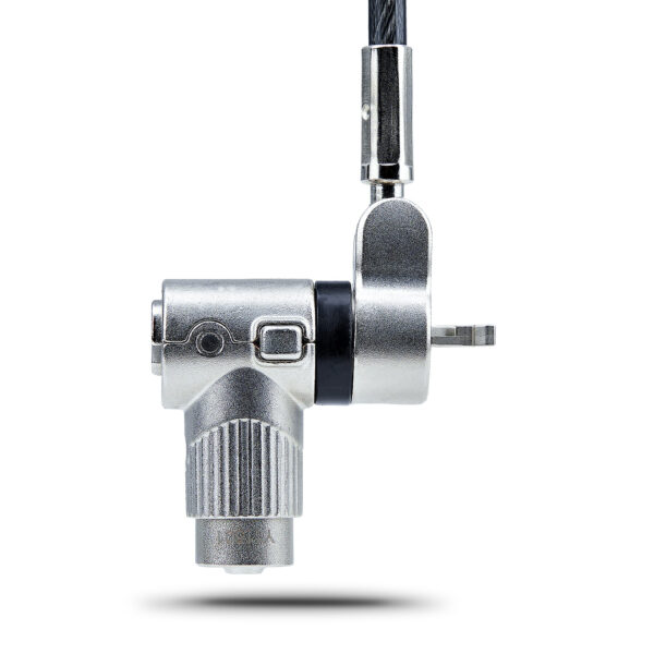 StarTech.com 3-in-1 Universal Laptop Lock 6.6ft (2m), Master Keyed Locking Cable, Computer Security, Compatible w/Noble Wedge®/Nano/K-Slot; Anti-Theft Cut-Resistant Cable