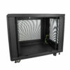 StarTech.com 4-Post 12U Server Rack Cabinet, Lockable 19" Data Rack Cabinet for Computer / AV / IT Equipment, Office / Home Network Rack with Casters & Adjustable Mounting Rails