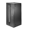 StarTech.com 4-Post 26U Wall Mount Network Cabinet with 1U Shelf, 19" Hinged Wall-Mounted Server Rack for Data / AV / Electronics / Computer Equipment, Flexible Vented Rack Enclosure