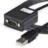 StarTech.com 6ft (1.8m) 1-Port Professional RS422/485 USB Serial Cable Adapter with COM Retention, USB to RS422 Adapter - TAA