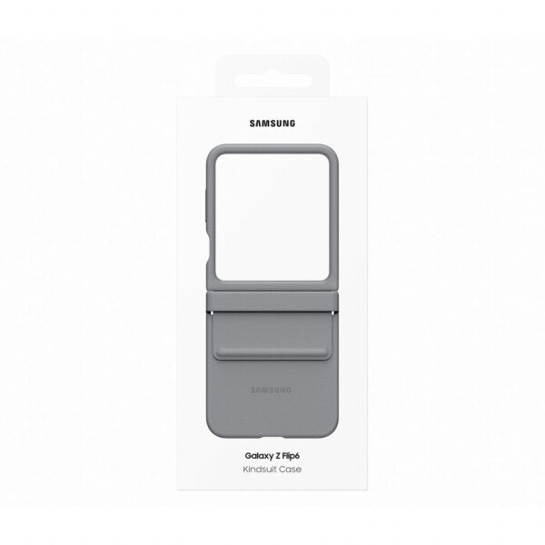 Samsung EF-VF741PJEGWW mobile phone case 17 cm (6.7") Cover Grey