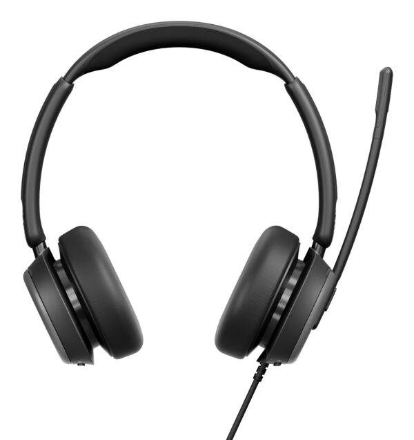 Lenovo 4Z21P85373 headphones/headset Wired Head-band Office/Call center USB Type-C / USB Type-A Black
