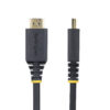 StarTech.com 30cm (1ft) High Speed HDMI Cable, 4K 60Hz/1440p 144Hz, HDR10/HDCP 2.2/ARC, 18Gbps, UHD HDMI 2.0 Cord for TV/Monitor/Display, TPE Jacket