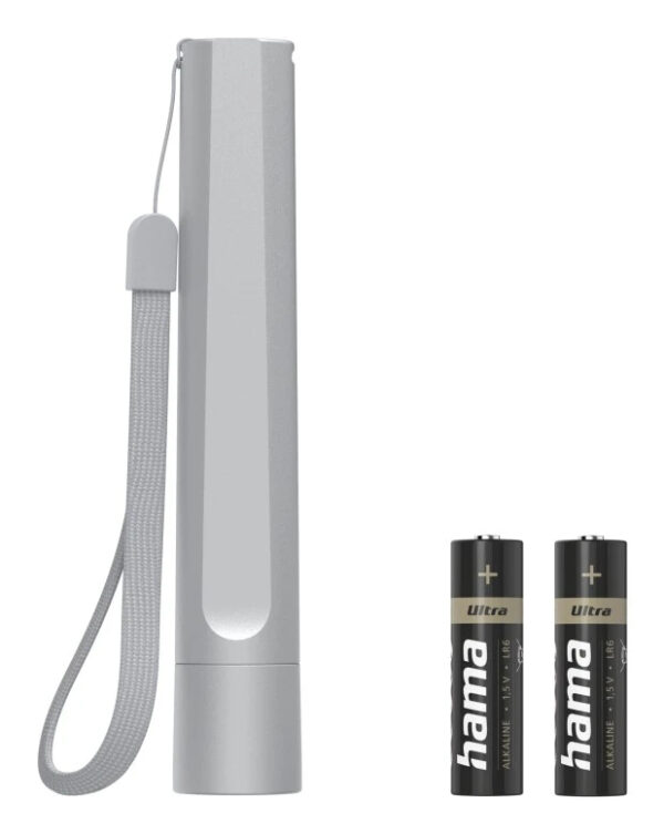 Hama FL120 Silver Hand flashlight LED