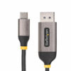 StarTech.com 10ft (3m) USB-C to DisplayPort Adapter Cable, 8K 60Hz, 4K 144Hz, HDR, USB Type-C to DP 1.4 Video Converter Cable, USB4/Thunderbolt 3/4 Compatible
