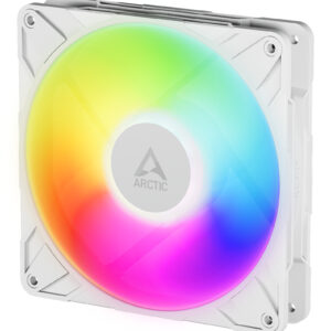 ARCTIC P14 Pro A-RGB (White) 140 mm A-RGB PWM Fan with Cable Splitter