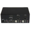 StarTech.com 2 Port Dual DisplayPort USB KVM Switch with Audio & USB 2.0 Hub