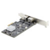 StarTech.com 2-Port 2.5Gbps NBASE-T PCIe Network Card, Intel I225-V, Dual-Port Computer Network Card, Multi-Gigabit NIC, PCI Express Server LAN Card, Desktop Ethernet Interface
