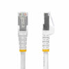 StarTech.com 3m White CAT8 Ethernet Cable, Snagless RJ45, 25G/40G, 2000MHz, 100W PoE++, S/FTP, 26AWG Pure Bare Copper Wire, LSZH, Shielded Network Patch Cord w/Strain Reliefs, Individually Tested