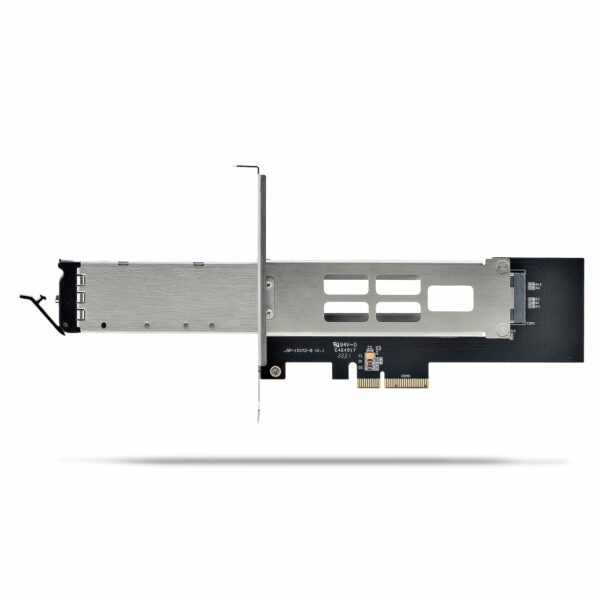 StarTech.com TR-M2-REMOVABLE-PCIE drive bay panel Storage drive tray Black, Silver