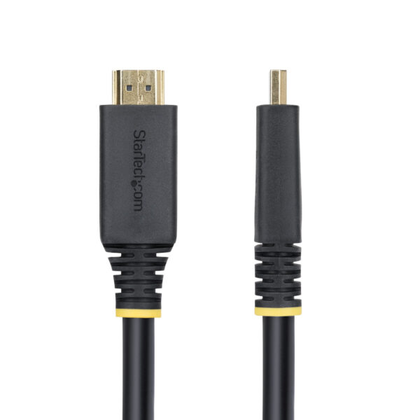 StarTech.com 10m (32.8ft) Active High Speed HDMI Cable, 4K 60Hz/1440p 144Hz, HDR10/HDCP 2.2/ARC, 18Gbps, UHD HDMI 2.0 Cord for TV/Monitor/Display, TPE Jacket