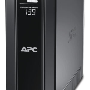 APC Back-UPS Pro, 1500VA/865W, Tower, 230V, 10x IEC C13 outlets, AVR, LCD, User Replaceable Battery