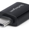 StarTech.com USB-C to USB-A Adapter, USB 5Gbps, Compact USB-C Male to USB-A Female Adapter, Durable Metal Housing, M/F