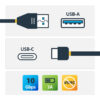 StarTech.com USB-A to USB-C Cable - M/M - 0.5 m - USB 3.1 (10Gbps)