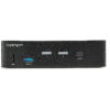 StarTech.com 2 Port DisplayPort KVM Switch - 4K 60Hz - Single Display - Dual Port UHD DP 1.2 USB KVM Switch with Integrated USB 3.0 Hub & Audio - Dell HP Apple Lenovo - TAA Compliant