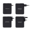 StarTech.com 140W USB-C Wall Charger, 3x USB-C/1x USB-A, PD 3.1 International GaN Power Adapter for MacBook/Dell XPS/Inspiron