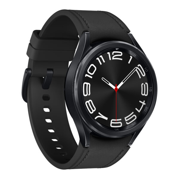 Samsung Galaxy Watch6 Classic SM-R950NZKAEUA smartwatch / sport watch 3.3 cm (1.3") OLED 43 mm Digital 432 x 432 pixels Touchscreen Black Wi-Fi GPS (satellite)
