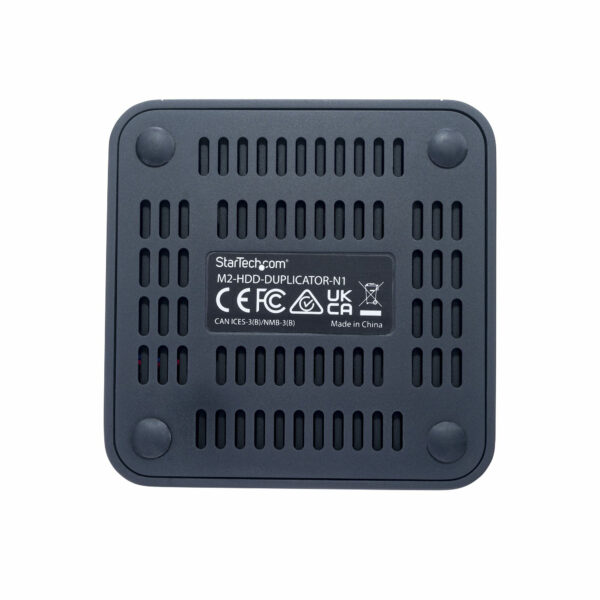 StarTech.com 1:1 M.2 NVMe Drive Duplicator, Standalone M.2 SSD Cloner/Copier up to 90GBpm, USB 3.2 20Gbps M.2 Dual-Bay Drive Dock, USB-C/A Cables Included