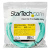 StarTech.com 10m (30ft) LC/UPC to LC/UPC OM4 Multimode Fiber Optic Cable, 50/125µm LOMMF/VCSEL Zipcord Fiber, 100G, Low Insertion Loss - LSZH Fiber Jumper Cord