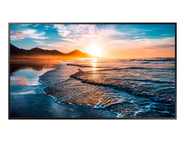 Samsung QH49R Digital signage flat panel 124.5 cm (49") Wi-Fi 700 cd/m² 4K Ultra HD Black 24/7