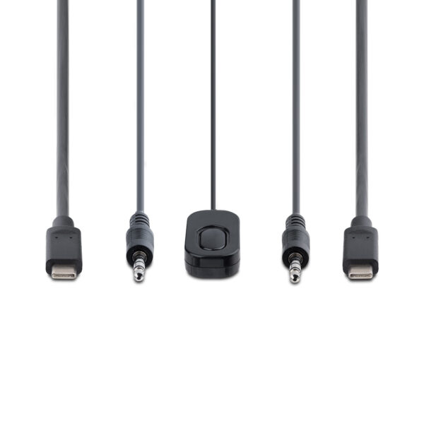 StarTech.com 2-Port USB-C Cable KVM Switch, 4K 60Hz DisplayPort Output, Compact KVM with 4ft/1.2m USB Type-C/Audio Integrated Cables, Bus Powered - Remote Push-Button/Hotkey Switching