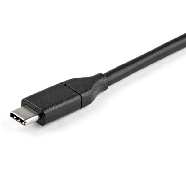 StarTech.com 3.3ft (1m) USB C to DisplayPort 1.2 Cable 4K 60Hz - Bidirectional DP to USB-C or USB-C to DP Reversible Video Adapter Cable - HBR2/HDR - USB Type C/Thunderbolt Monitor Cable
