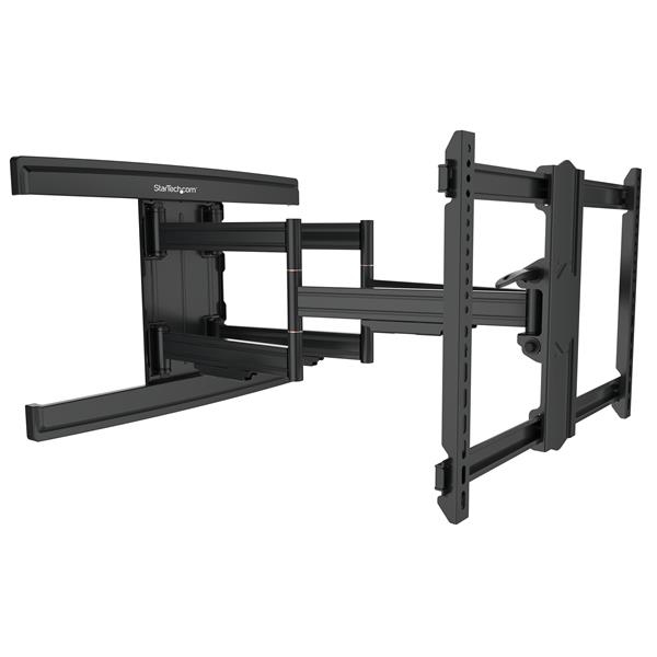 StarTech.com TV Wall Mount supports up to 100 inch VESA Displays - Low Profile Full Motion TV Wall Mount for Large Displays - Heavy Duty Adjustable Tilt/Swivel Articulating Arm Bracket